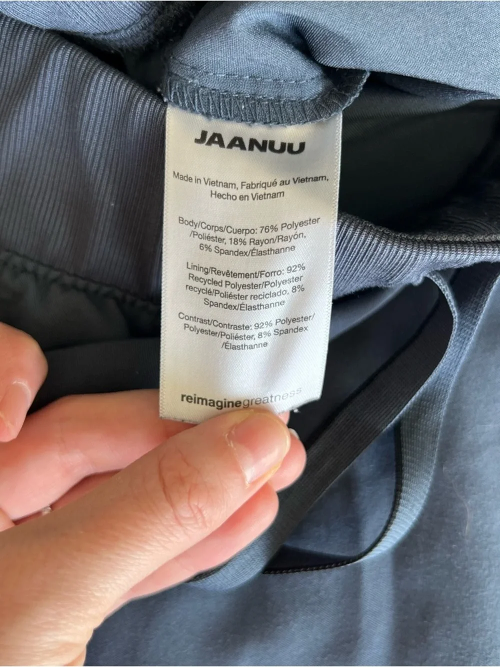 Jaanuu blue gray